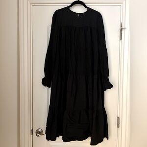 Black Tiered Dress